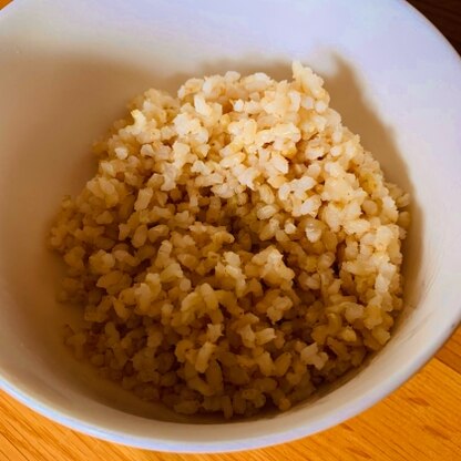 玄米でもとっても食べやすくて美味しかったです♪ごちそうさまです(^^)